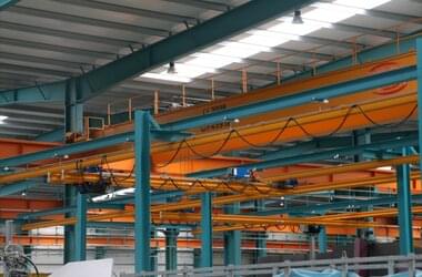 Il sistema HB dell'azienda TVITEC nel nord-ovest della Spagna viene utilizzato per la lavorazione del vetro